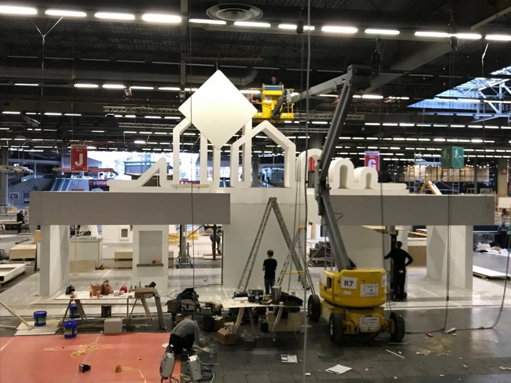 installation de stand